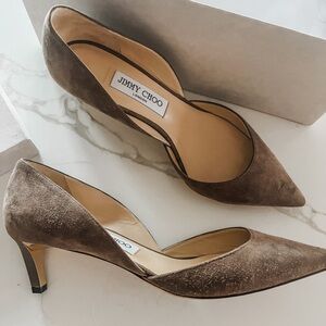 Jimmy Choo Suede Pump
